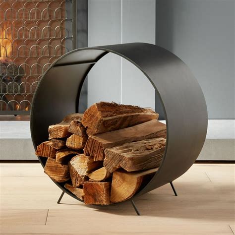 firewood box metal|indoor firewood storage baskets.